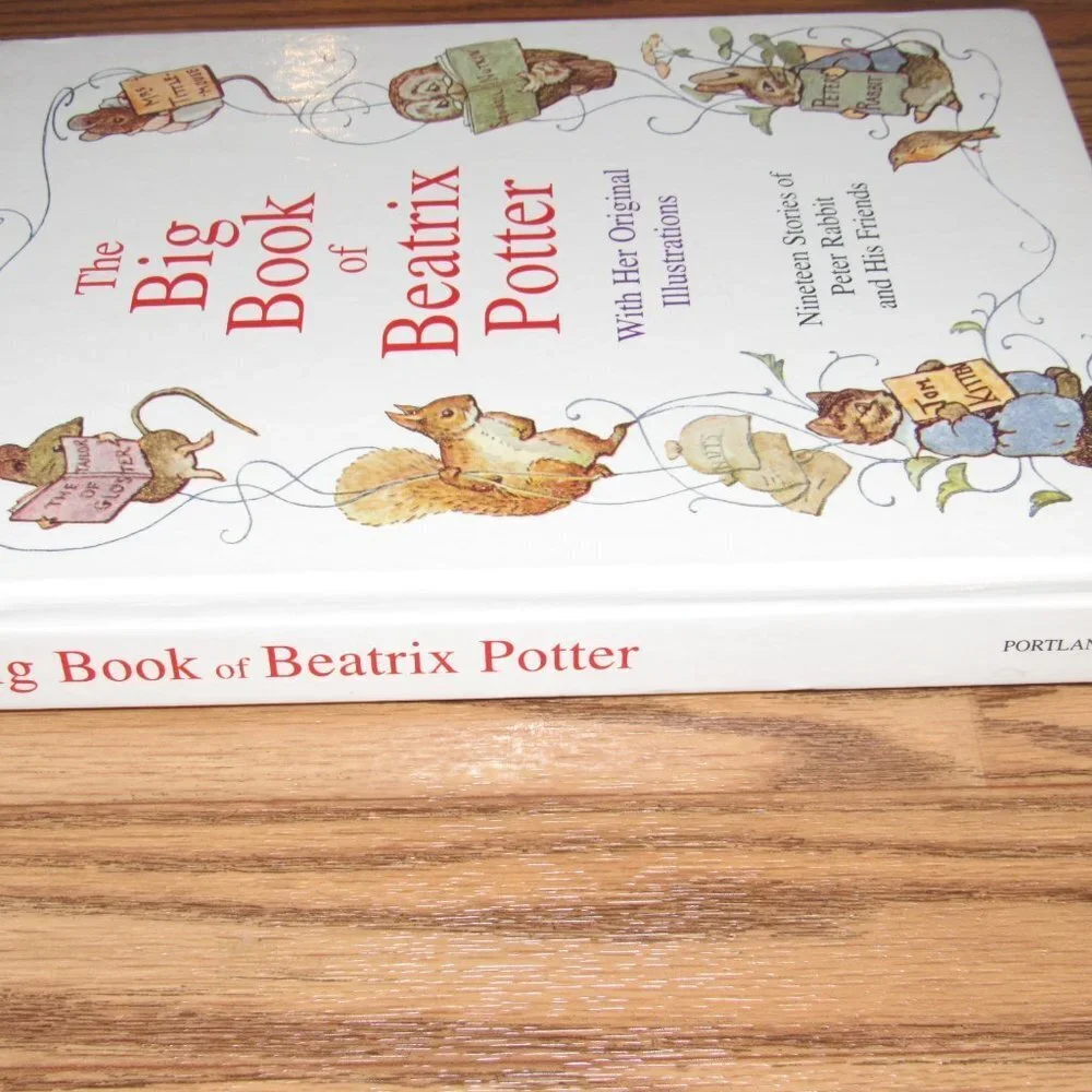 THE BIG BOOK OF BEATRIX POTTER with Original Illustrations (HC) 19 stories